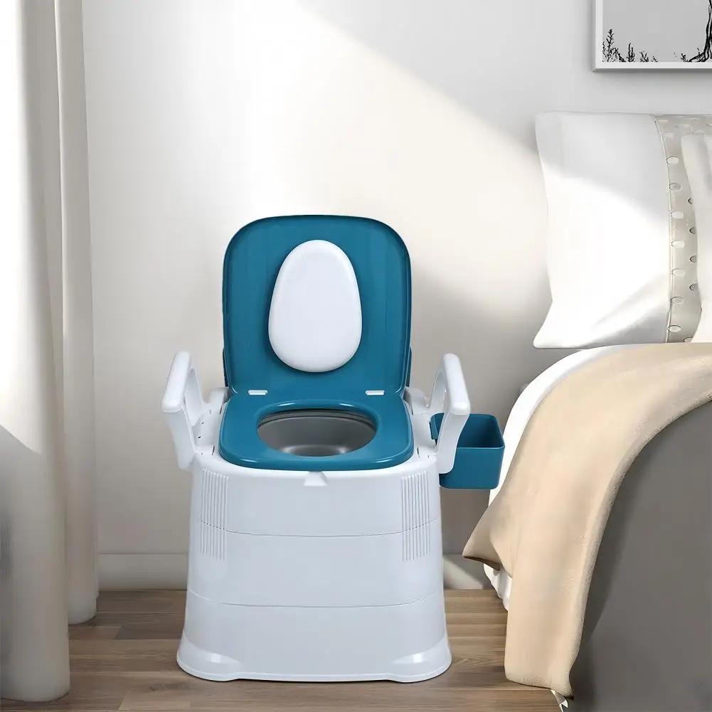 Elderly Toilet, Strong Load-bearing Widen Backrest Bedside Commode, Indoor Adult Mobile Portable Toilet With Detachable Armrest
Elderly Toilet, Strong Load-bearing Widen Backrest Bedside Commode, Indoor Adult Mobile Portable Toilet With Detachable Armrest