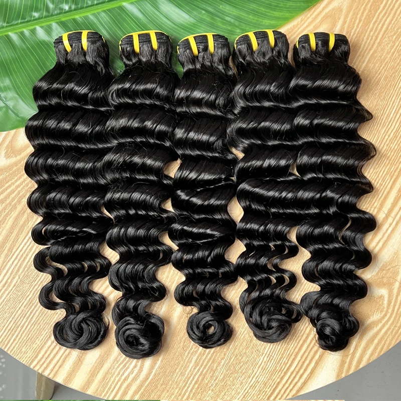 Наборы волос для наращивания Loose Deep Wave, 100% натуральные человеческие волосы, натуральный цвет # Вьетнамские натуральные волосы 1B, 100 г/пучок, 1/2/3/4 шт.
Наборы волос для наращивания Loose Deep Wave, 100% натуральные человеческие волосы, натуральный цвет # Вьетнамские натуральные волосы 1B, 100 г/пучок, 1/2/3/4 шт.