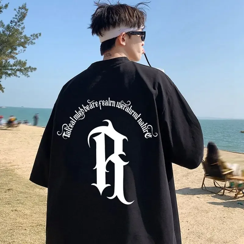 2025 Summer Cotton T-shirt for men Anime Hip-Hop Oversized Clothing Men Manga Short-sleeve T Shirts Streetwear Gym Y2k Tees Tops
2025 Summer Cotton T-shirt for men Anime Hip-Hop Oversized Clothing Men Manga Short-sleeve T Shirts Streetwear Gym Y2k Tees Tops
