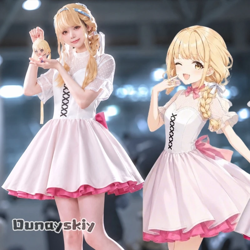 AbaDss*THE IDOLM@STER Crossover Shigure Ui Cosplay Fujita Kotone Anime White Dress Fashion Y2K Bow Jirai Kei Suit Halloween
AbaDss*THE IDOLM@STER Crossover Shigure Ui Cosplay Fujita Kotone Anime White Dress Fashion Y2K Bow Jirai Kei Suit Halloween