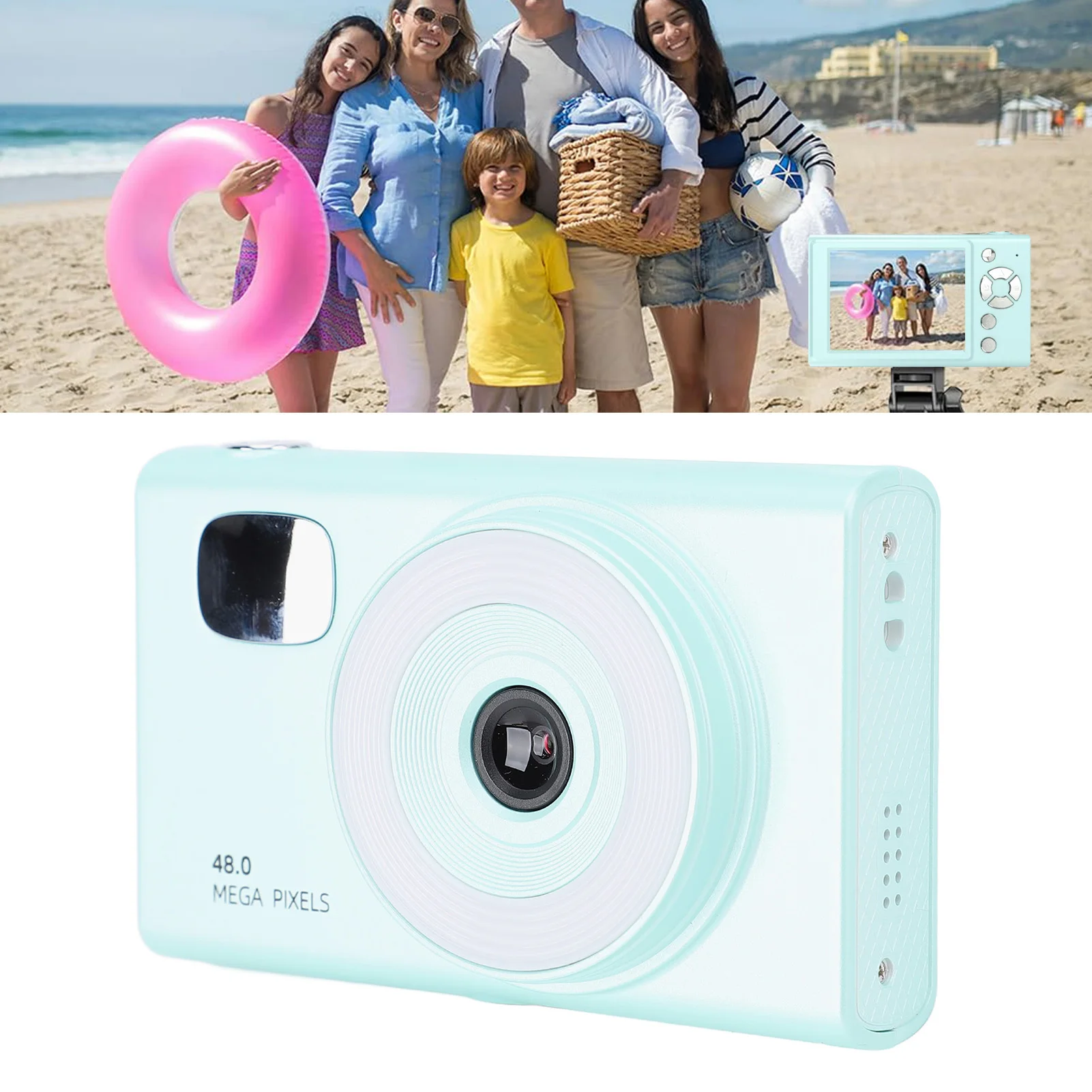 1080P Camera 2.8in Camera Color Screen 1080P Video 48MP Photo Portable Card Camera for Landscape Portrait Camera LED Camera
1080P Camera 2.8in Camera Color Screen 1080P Video 48MP Photo Portable Card Camera for Landscape Portrait Camera LED Camera