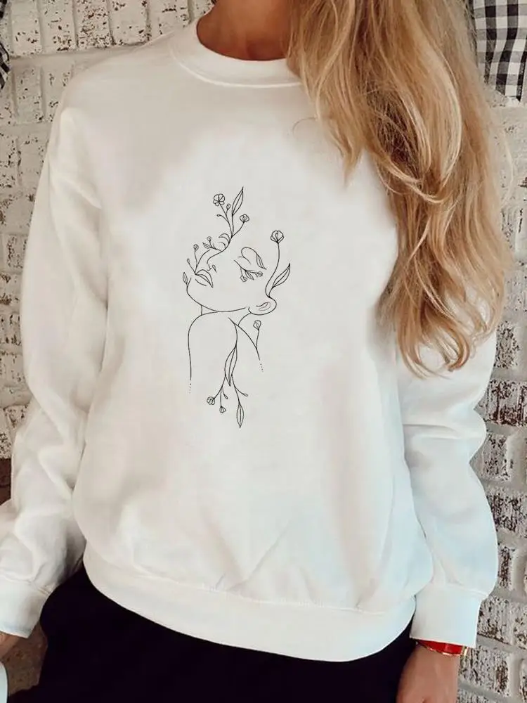 Flower Face Lovely Trend Cute Fashion Clothing Casual Women Autumn Spring Clothes Print Pullovers O-neck Graphic Sweatshirts
Flower Face Lovely Trend Cute Fashion Clothing Casual Women Autumn Spring Clothes Print Pullovers O-neck Graphic Sweatshirts
