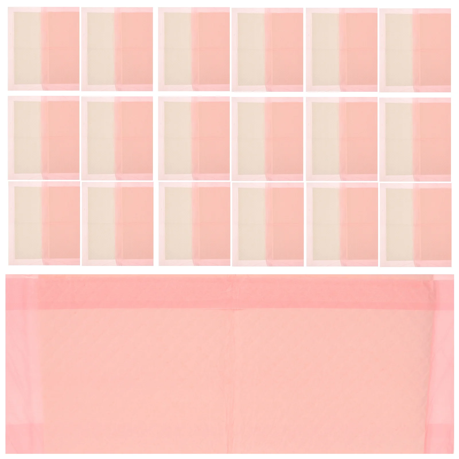 100Pcs Disposable Pet Diapers Super Absorbent Dog Training Pads Leak-Proof Non-Woven Surface for Puppies Dogs Hygiene
100Pcs Disposable Pet Diapers Super Absorbent Dog Training Pads Leak-Proof Non-Woven Surface for Puppies Dogs Hygiene