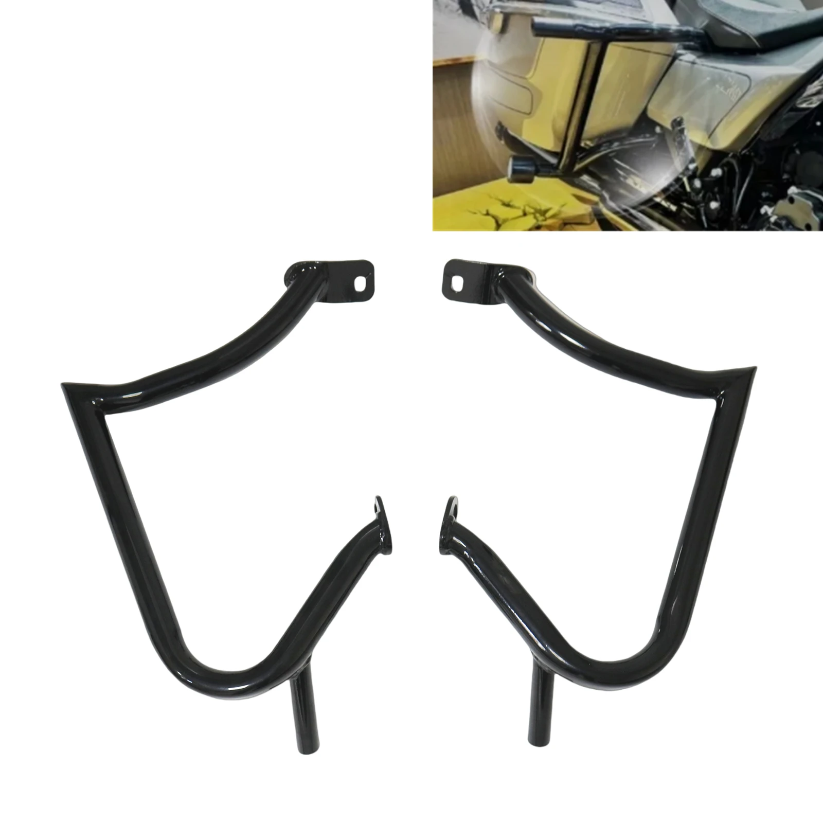 Motorcycle Rear Saddlebag Support Guard Rail Bar For Harley Touring Road Glide 2009-2024
Motorcycle Rear Saddlebag Support Guard Rail Bar For Harley Touring Road Glide 2009-2024