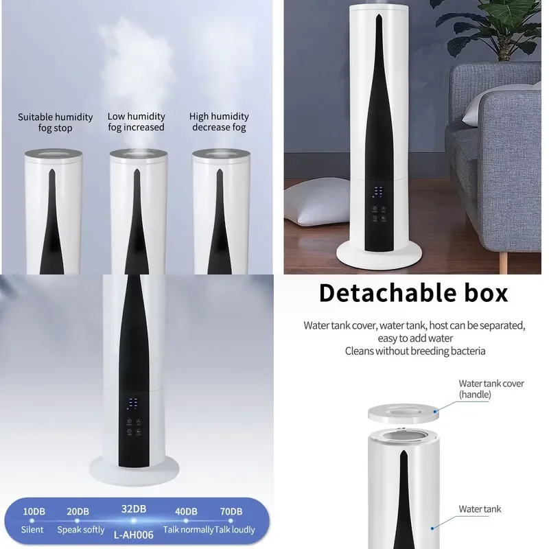 【CHIMU HOME】 7L Portable Handle Air Humidifier Diffuser Smart Humidifier for Home Use Can Also Function as Disinfection
【CHIMU HOME】 7L Portable Handle Air Humidifier Diffuser Smart Humidifier for Home Use Can Also Function as Disinfection