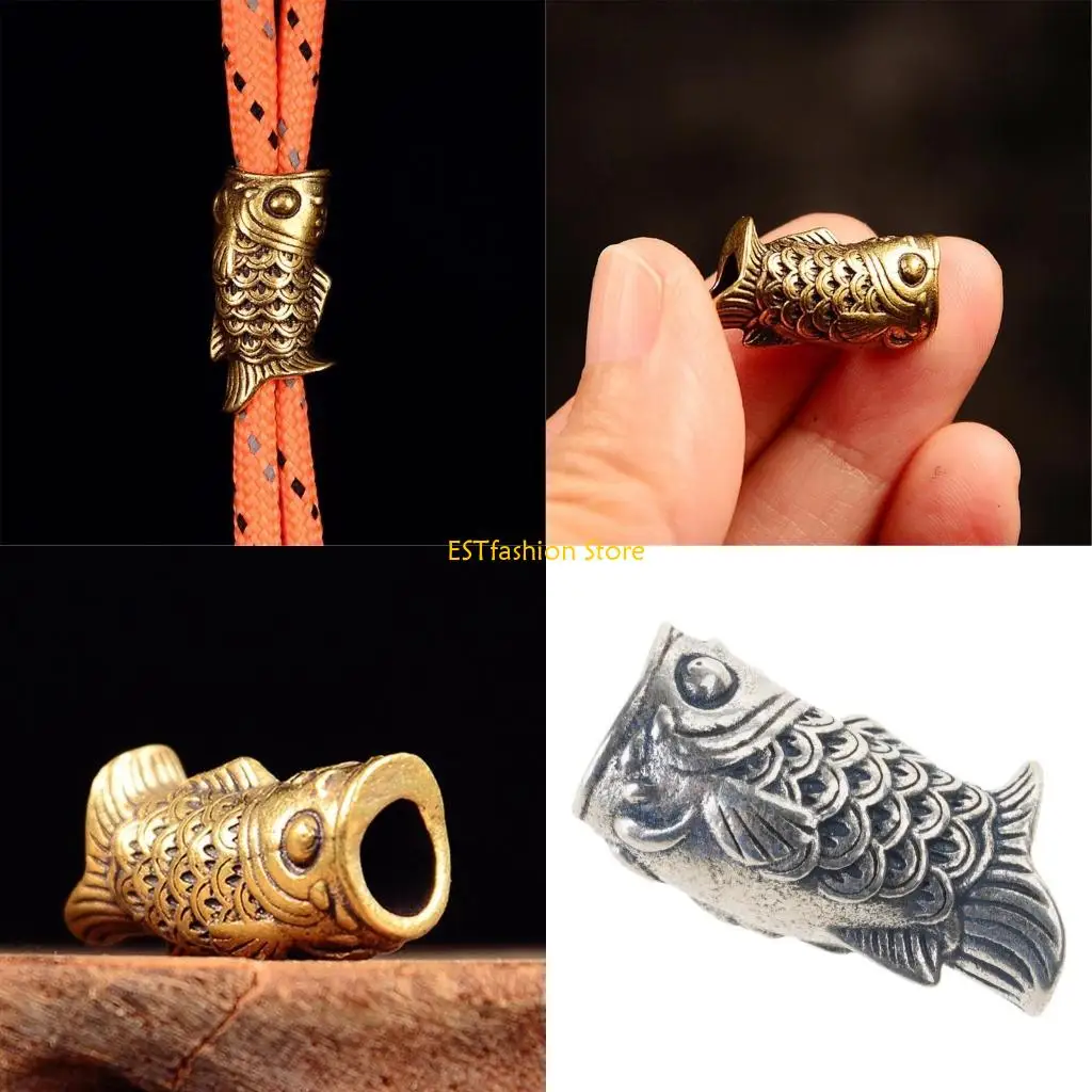 Y5GC Brass Elaborate Fish Beads for Creative DIY and Crafting Lanyard Activity
Y5GC Brass Elaborate Fish Beads for Creative DIY and Crafting Lanyard Activity