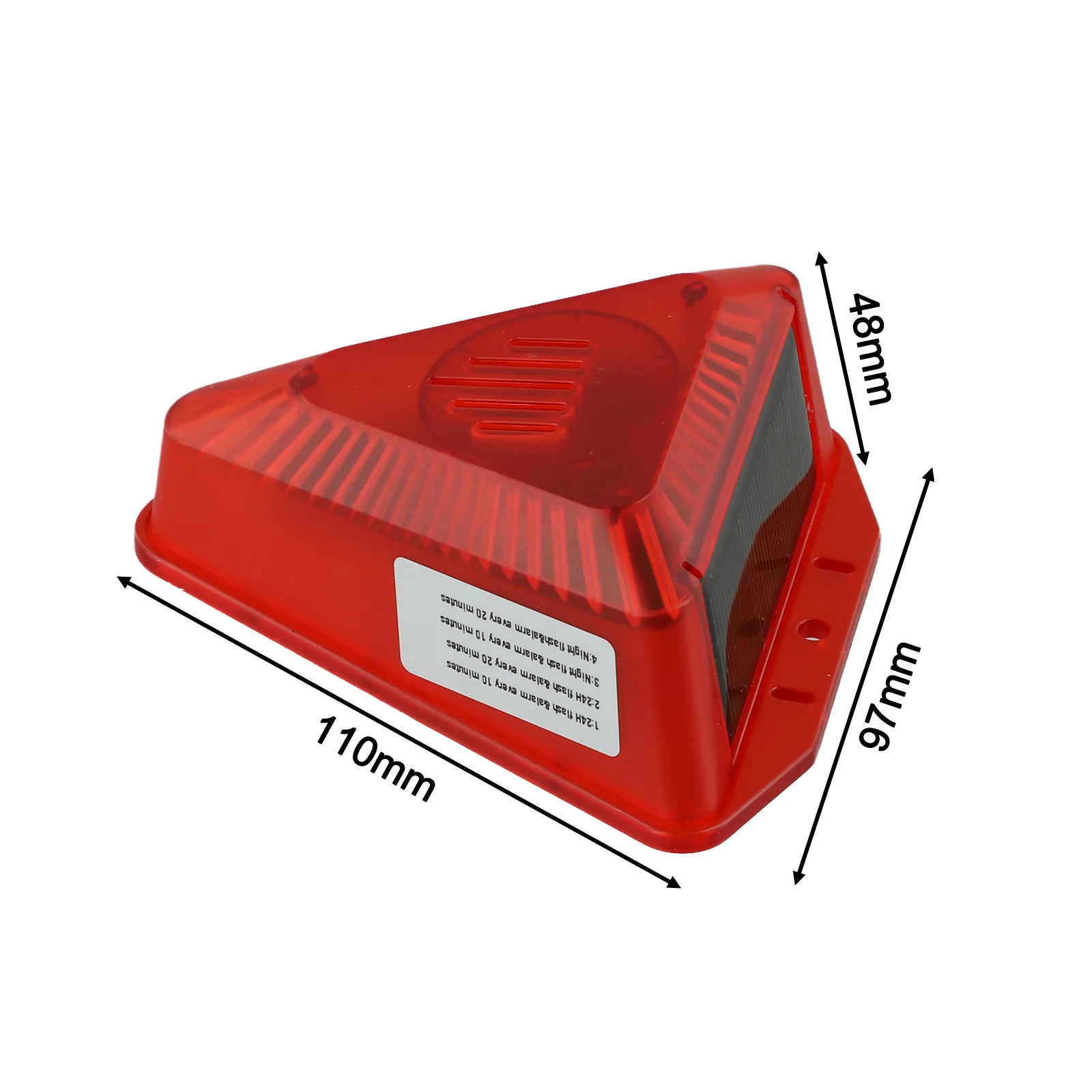 6 LED Solar Light Solar Alarm Light Farm Protection All-weather Conditions Dog Barking Sound Environmentally Friendly
6 LED Solar Light Solar Alarm Light Farm Protection All-weather Conditions Dog Barking Sound Environmentally Friendly