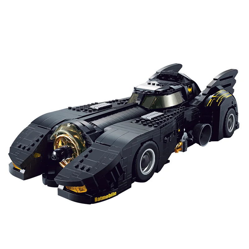 1778pcs Super Fighter The Ultimate 1989 Batmobile Car Activated Pop-up Function 7144 Building Blocks Set Compatible With Model
1778pcs Super Fighter The Ultimate 1989 Batmobile Car Activated Pop-up Function 7144 Building Blocks Set Compatible With Model