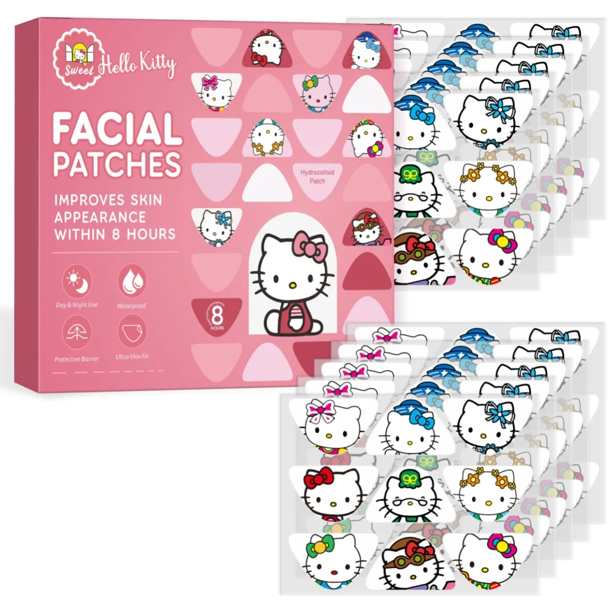 90 PCS Wrinkle Patch Masks - Anti-Wrinkle Facial Masks - Suitable for Cheeks, Forehead, Jawline, Lips, and Eye Area
90 PCS Wrinkle Patch Masks - Anti-Wrinkle Facial Masks - Suitable for Cheeks, Forehead, Jawline, Lips, and Eye Area