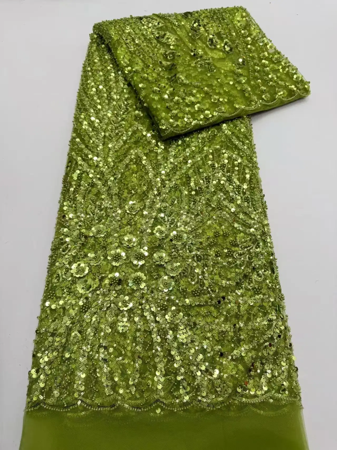 African Sequins Beaded Groom Lace Fabric High Quality French Tulle Lace Fabric Embroidery Nigerian Lace Fabrics Dresses Sewing
African Sequins Beaded Groom Lace Fabric High Quality French Tulle Lace Fabric Embroidery Nigerian Lace Fabrics Dresses Sewing
