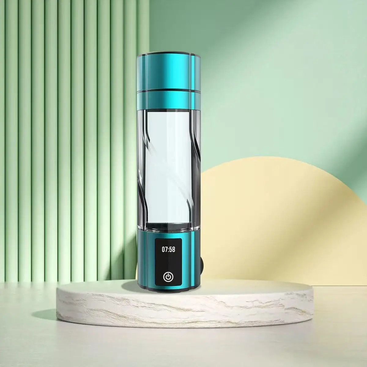 Custom 2025 New Model Portable 300ml Display Screen 4000-5000PPB Hydrogen Water Bottle Generator Maker SPE PEM Gift Home
Custom 2025 New Model Portable 300ml Display Screen 4000-5000PPB Hydrogen Water Bottle Generator Maker SPE PEM Gift Home