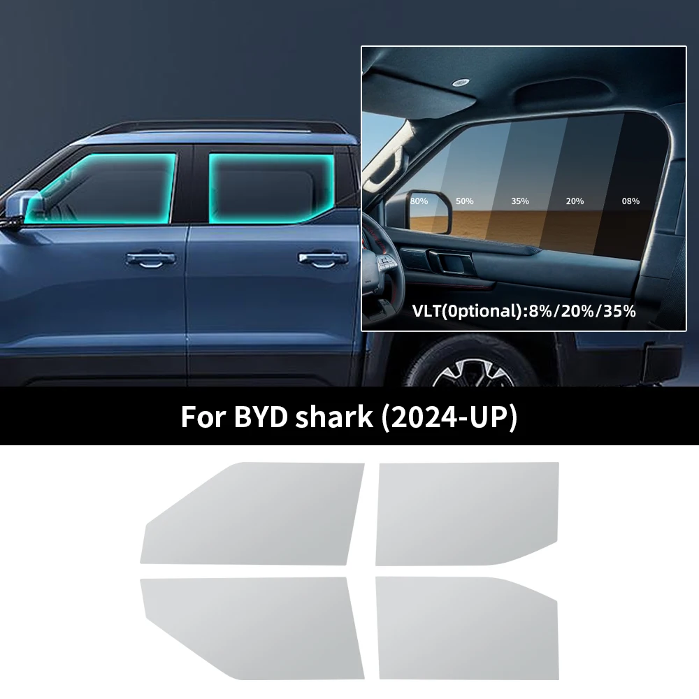 Предварительно нарезанная тонировочная пленка для окон автомобиля BYD Shark 6 2024 2025 2026, керамическая солнцезащитная УФ-защитная пленка-наклейка
Предварительно нарезанная тонировочная пленка для окон автомобиля BYD Shark 6 2024 2025 2026, керамическая солнцезащитная УФ-защитная пленка-наклейка