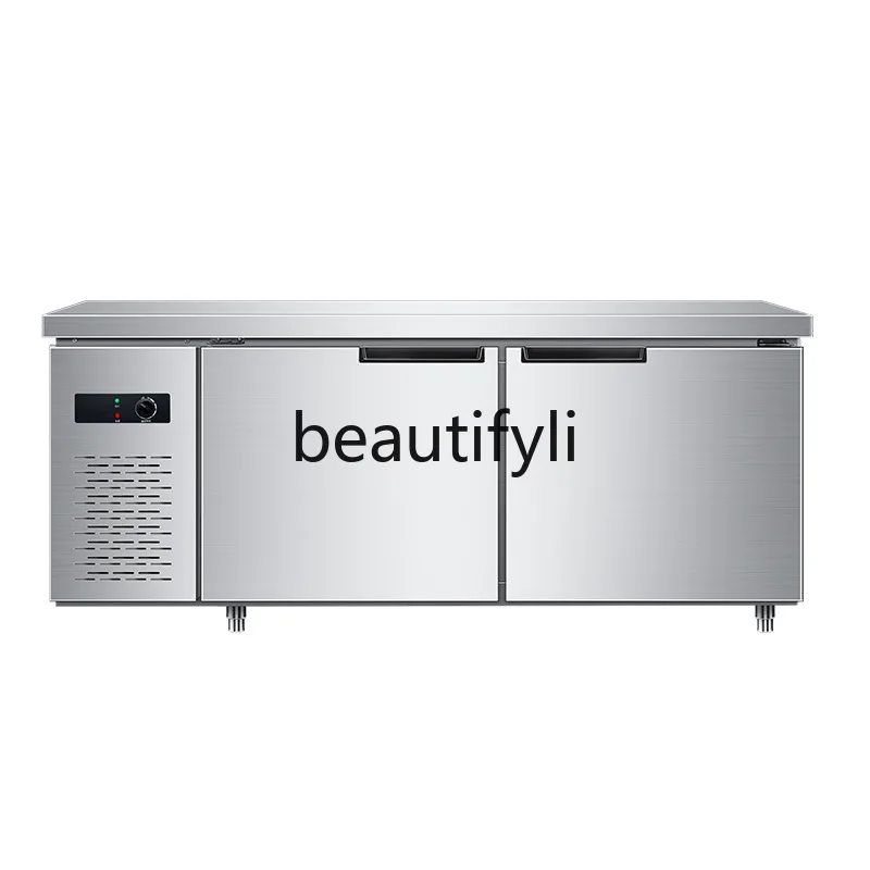 Commercial horizontal refrigerator refrigeration workbench fresh cabinet freezer kitchen flat refrigerator operation table
Commercial horizontal refrigerator refrigeration workbench fresh cabinet freezer kitchen flat refrigerator operation table