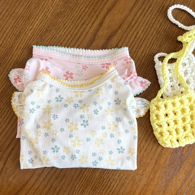 Yellow Floral Dog Clothes Pet Cute Fly Sleeve Vest Summer Thin Puppy Two Legs Clothes Teddy Cool Tank Top
Yellow Floral Dog Clothes Pet Cute Fly Sleeve Vest Summer Thin Puppy Two Legs Clothes Teddy Cool Tank Top