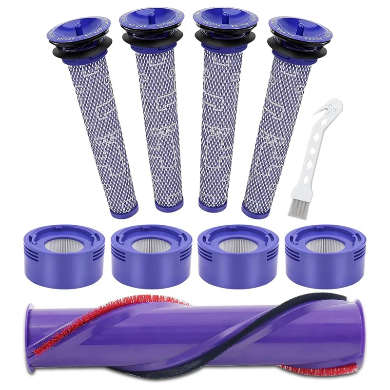 Filter And Roller Brush As Shown Part 965661-01 & 967478-01 For Dyson V7 V8 Cordless Stick Vacuum Cleaner
Filter And Roller Brush As Shown Part 965661-01 & 967478-01 For Dyson V7 V8 Cordless Stick Vacuum Cleaner