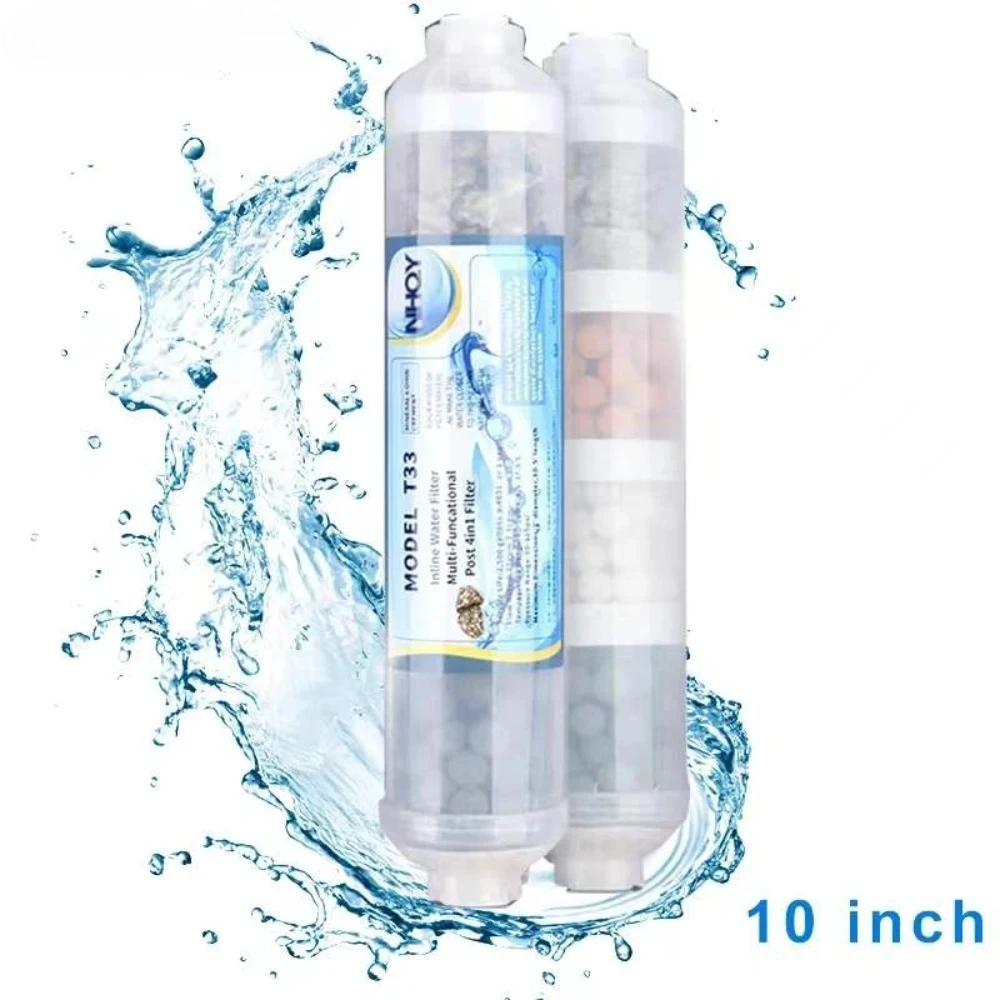 10-inch Alkaline Water Filter Cartridge 4-Layer RO Connect Restore Mineral Levels & PH Balance Optimal Water Quality and Taste
10-inch Alkaline Water Filter Cartridge 4-Layer RO Connect Restore Mineral Levels & PH Balance Optimal Water Quality and Taste