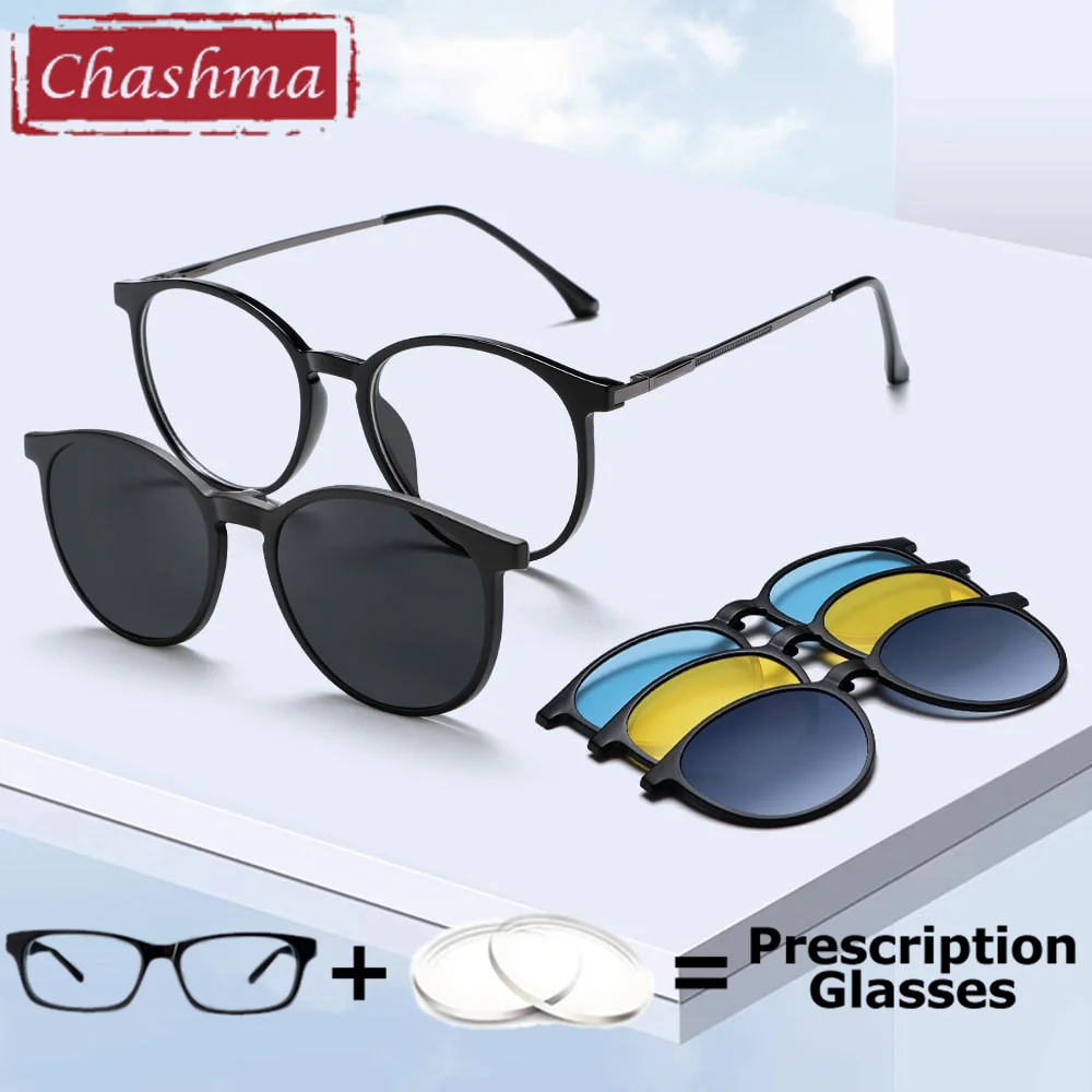 Chashma Prescription Glasses Clips on Polarized Magnetic Men Eyeglasses Frames Women Driving Optical Recipe Lenses Spectacles
Chashma Prescription Glasses Clips on Polarized Magnetic Men Eyeglasses Frames Women Driving Optical Recipe Lenses Spectacles