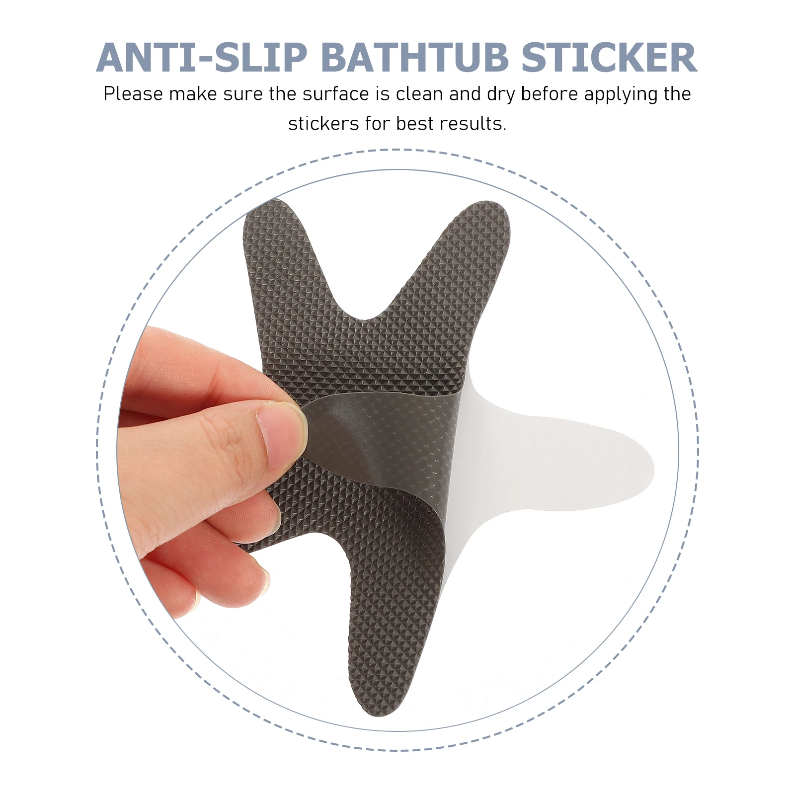 Non-slip Stickers Skid for Shower Floor Bathtub Decorative Bathroom Nonskidstickers Traction
Non-slip Stickers Skid for Shower Floor Bathtub Decorative Bathroom Nonskidstickers Traction