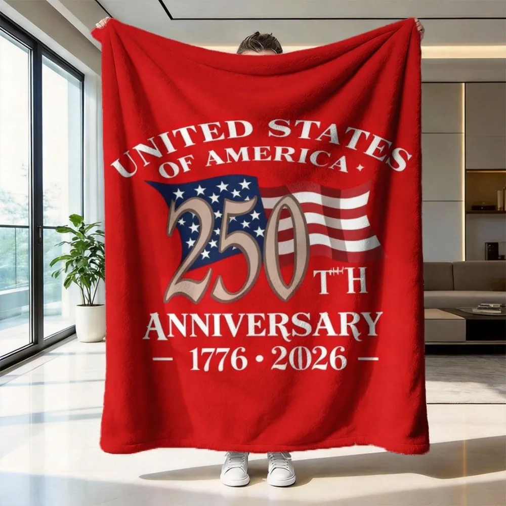 250Th Anniversary Us Blanket 2D Printed Soft Cozy Flannel Throw Blanket for Bed Couch Sofa Camping Travel Warm Blanket for Gift
250Th Anniversary Us Blanket 2D Printed Soft Cozy Flannel Throw Blanket for Bed Couch Sofa Camping Travel Warm Blanket for Gift