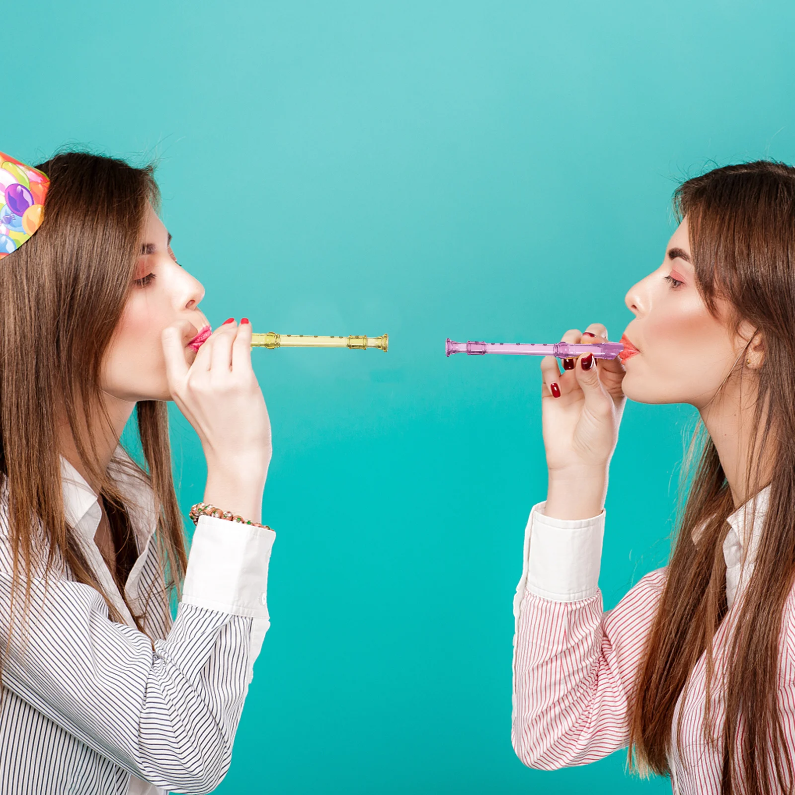 8pcs Mini Clarinet Transparent 6 Holes Small Flute Musical Instrument For Beginner Adult Starter Plastic
8pcs Mini Clarinet Transparent 6 Holes Small Flute Musical Instrument For Beginner Adult Starter Plastic