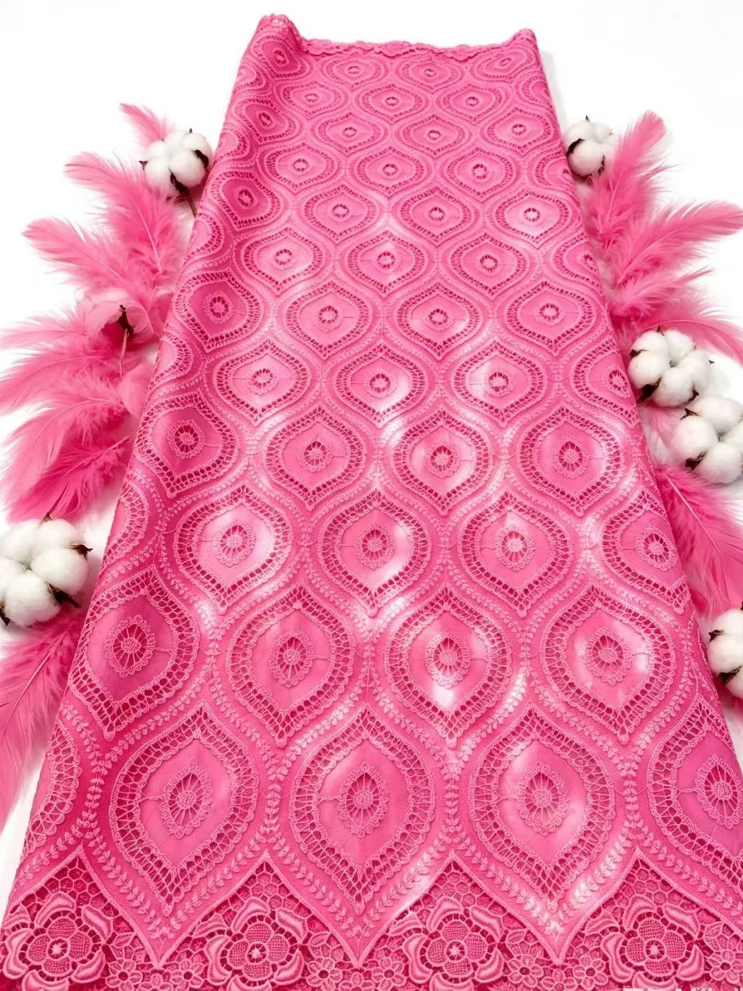 Luxury Stones Embroidered Cotton Lace Fabric Tulle with Nigerian Sequins for Wedding Party Dresses Chiffon Sewing High-Quality
Luxury Stones Embroidered Cotton Lace Fabric Tulle with Nigerian Sequins for Wedding Party Dresses Chiffon Sewing High-Quality