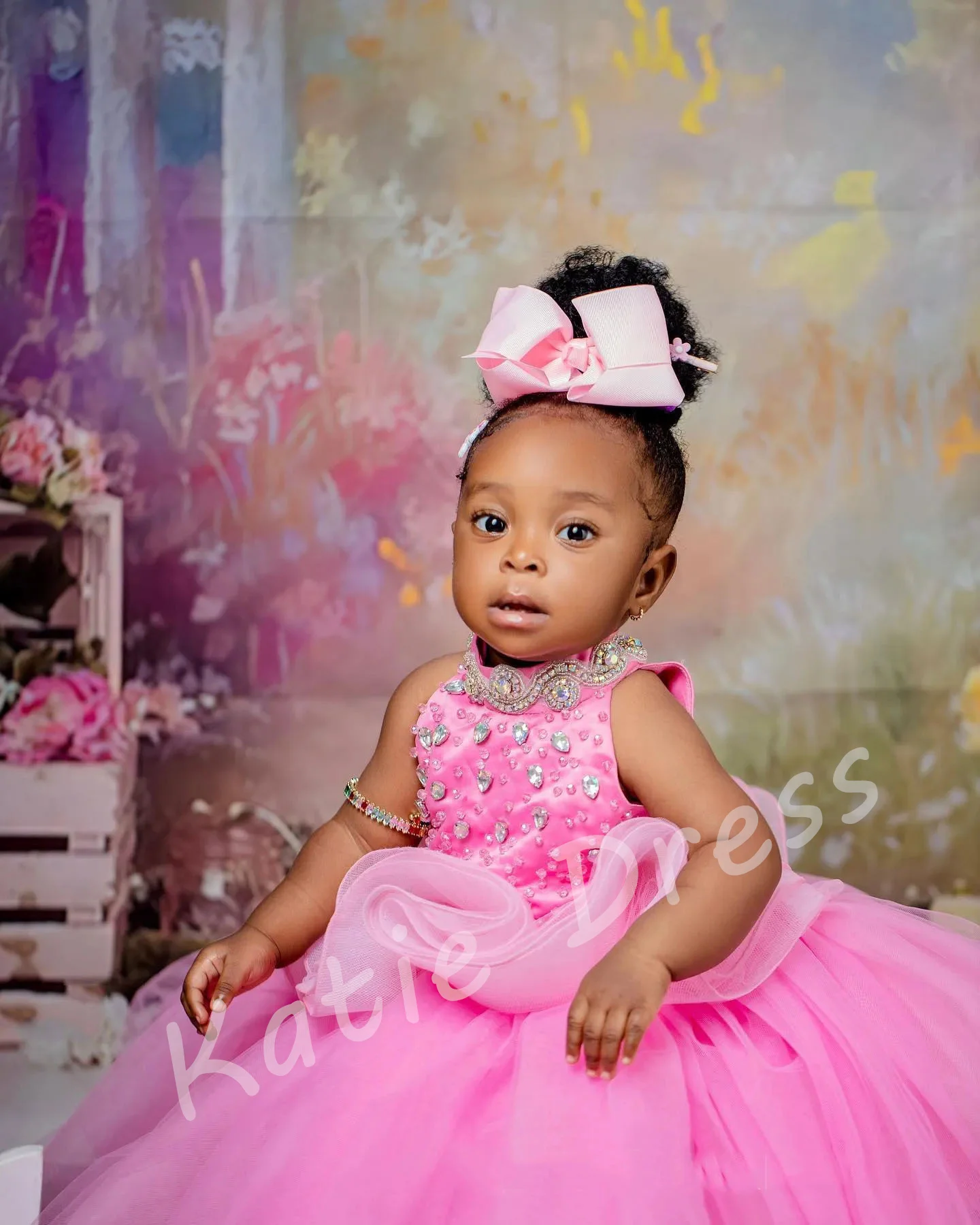 Розовое платье с цветочным узором для девочек на свадьбу, расшитое бисером, тюлевое пышное платье принцессы без рукавов с кристаллами, детское бальное платье для дня рождения, первого причастия
Розовое платье с цветочным узором для девочек на свадьбу, расшитое бисером, тюлевое пышное платье принцессы без рукавов с кристаллами, детское бальное платье для дня рождения, первого причастия