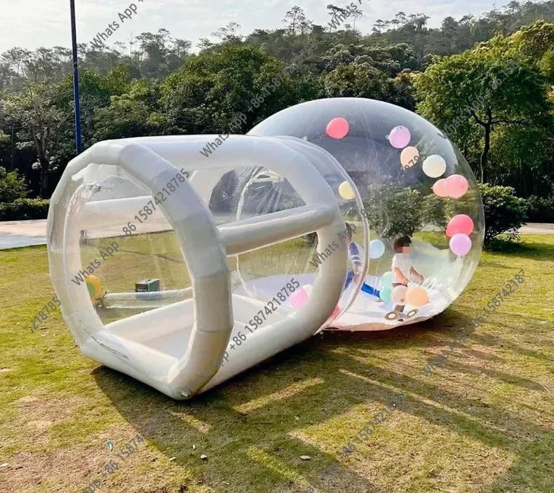 Inflatable Bubble House for Party Supplies,Outdoor Wedding Decor,Kids Birthday Party amusement park, Transparent Bubble Dome
Inflatable Bubble House for Party Supplies,Outdoor Wedding Decor,Kids Birthday Party amusement park, Transparent Bubble Dome