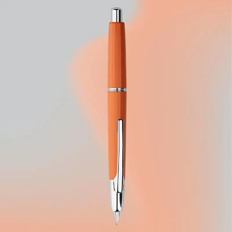 New MAJOHN A2 Press Retractable Fountain Pen EF 0.38mm Nib Resin writing Ink Pens with Converter For students shcool Gift pens
New MAJOHN A2 Press Retractable Fountain Pen EF 0.38mm Nib Resin writing Ink Pens with Converter For students shcool Gift pens