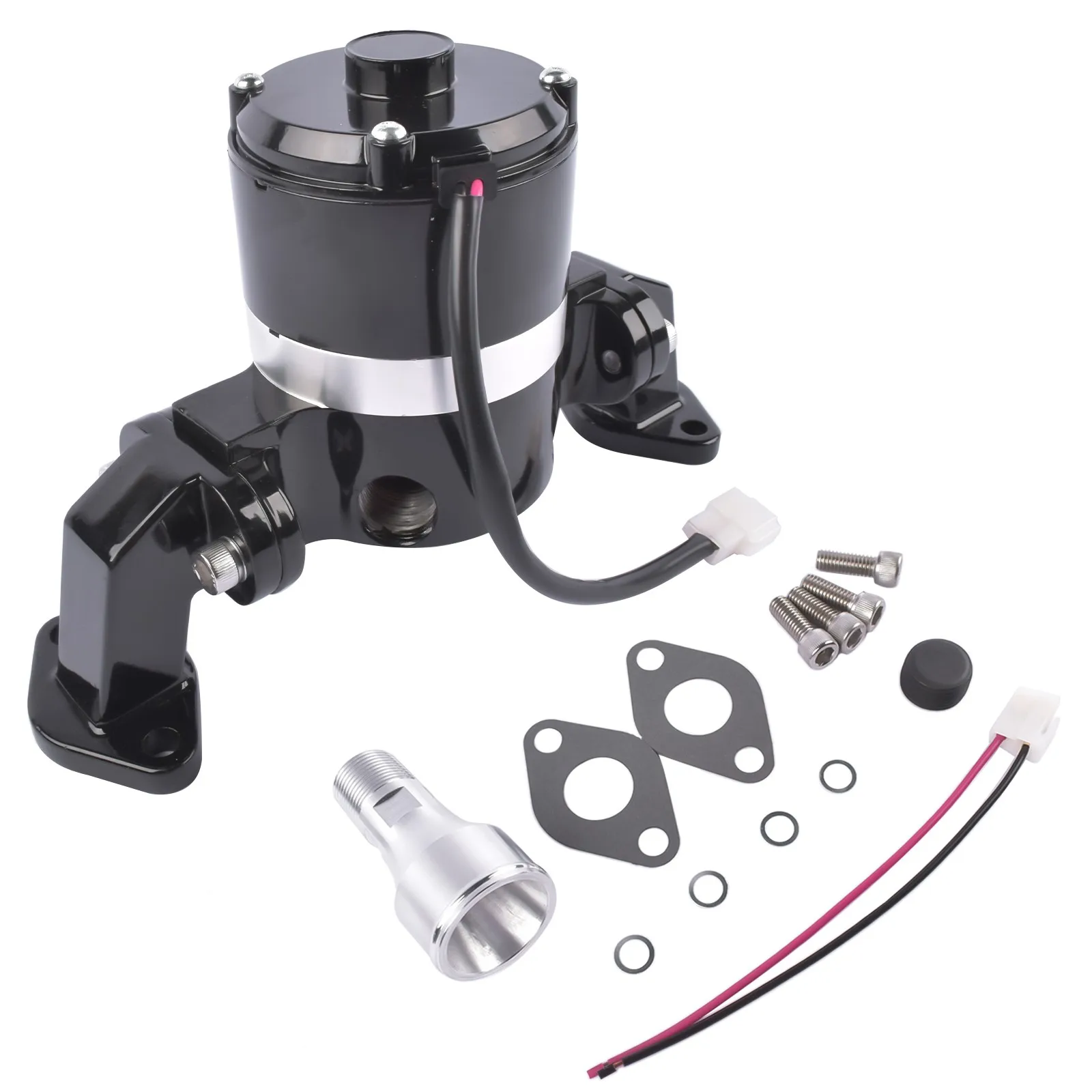 AP02 35 GPM Electric Water Pump + Gaskets for BBC Big Block Chevy 396 427 454 Black
AP02 35 GPM Electric Water Pump + Gaskets for BBC Big Block Chevy 396 427 454 Black