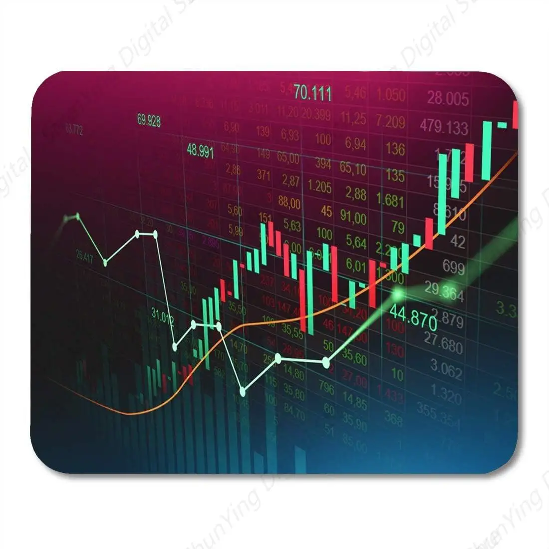 Market Trading Chart Mouse Pad Laptop Desktop Computer Office Supplies Anti Slip Gaming Mouse Pad 25*30cm
Market Trading Chart Mouse Pad Laptop Desktop Computer Office Supplies Anti Slip Gaming Mouse Pad 25*30cm
