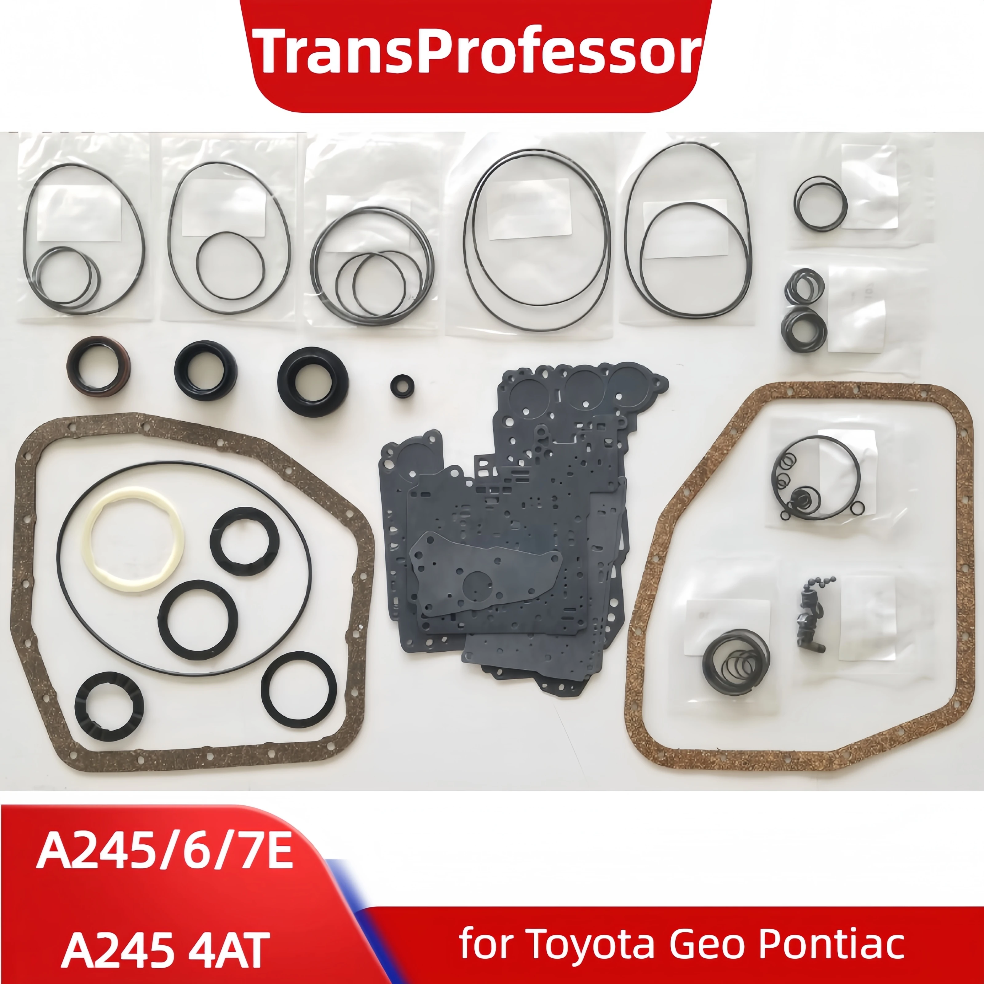 A245E A246E Transmission Repair Overhaul Kit for Toyota Corolla Celica,TransProfessor OHK Oil Seals Gaskets Car Accessories
A245E A246E Transmission Repair Overhaul Kit for Toyota Corolla Celica,TransProfessor OHK Oil Seals Gaskets Car Accessories
