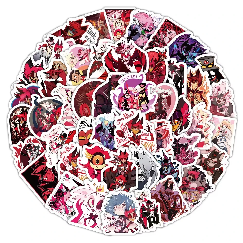 100PCS Anime Hazbin Hotel Waterproof Graffiti Stickers DIY Stickers Scrapbooking Phone Luggage Skateboard Vinyl Waterproof Decal
100PCS Anime Hazbin Hotel Waterproof Graffiti Stickers DIY Stickers Scrapbooking Phone Luggage Skateboard Vinyl Waterproof Decal