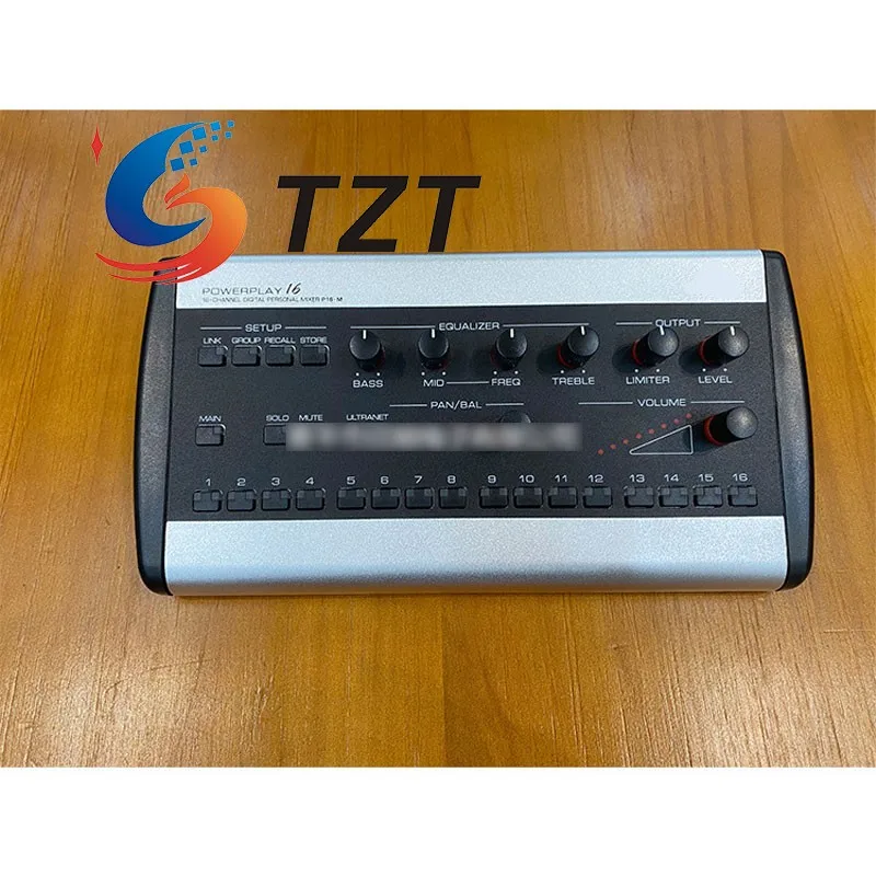TZT P16-M 16-Channel Personal Monitoring Mixer Digital Stereo Mixer 24Bit A/D Converter for Band/Stage Performance
TZT P16-M 16-Channel Personal Monitoring Mixer Digital Stereo Mixer 24Bit A/D Converter for Band/Stage Performance