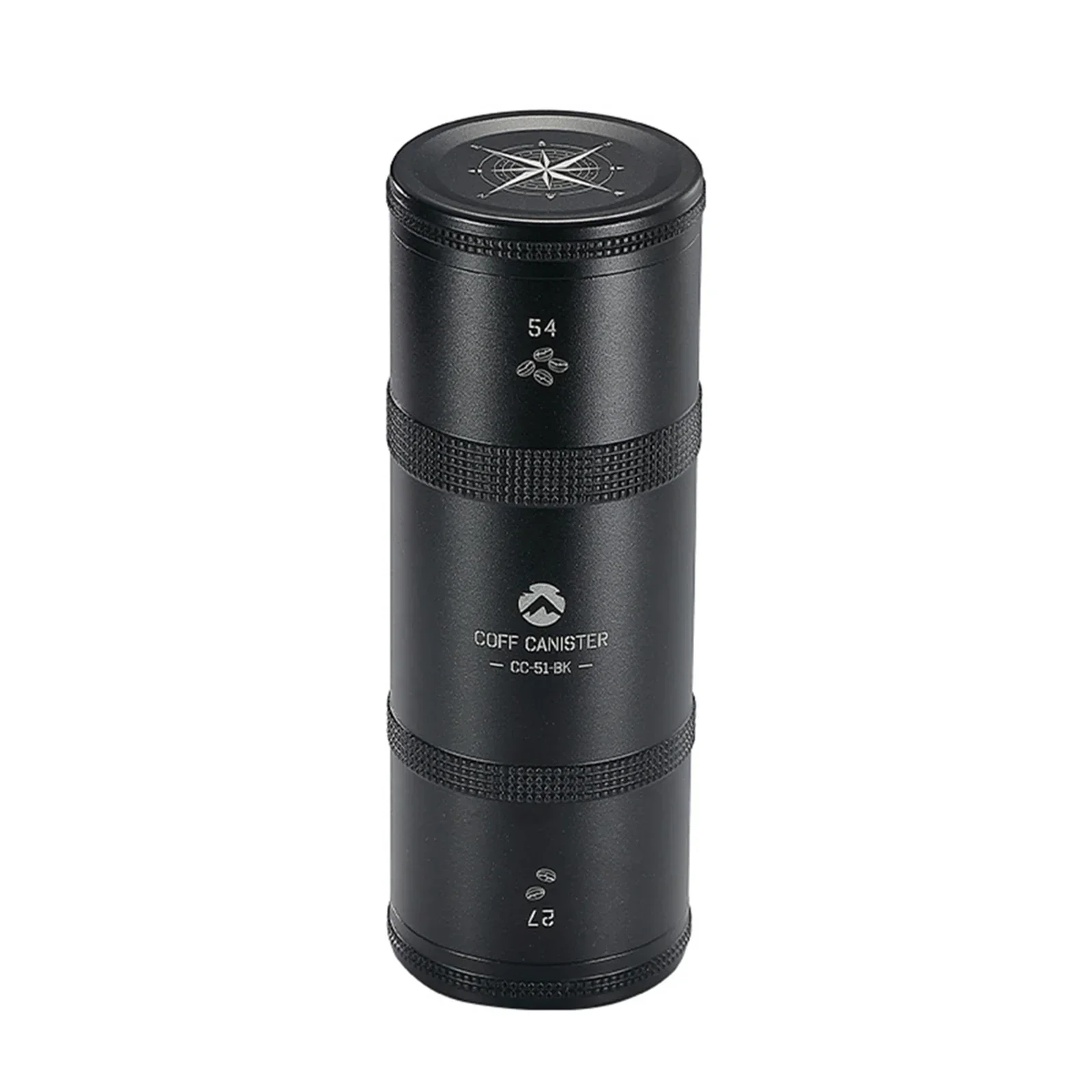Tea Cans Coffee Beans Can Powder 2-Layer Aluminum Alloy Anti-slip Texture Black Travel Storage High Performance 
Tea Cans Coffee Beans Can Powder 2-Layer Aluminum Alloy Anti-slip Texture Black Travel Storage High Performance