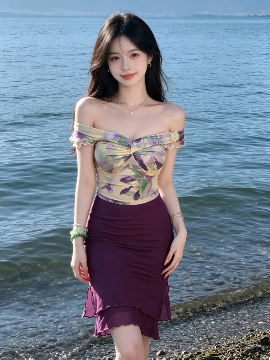 Vacation Style One Shoulder Bodycon Skirt Set Purple Two Piece Suit Casual Wear Summer Collection Comfortable Cotton Material
Vacation Style One Shoulder Bodycon Skirt Set Purple Two Piece Suit Casual Wear Summer Collection Comfortable Cotton Material