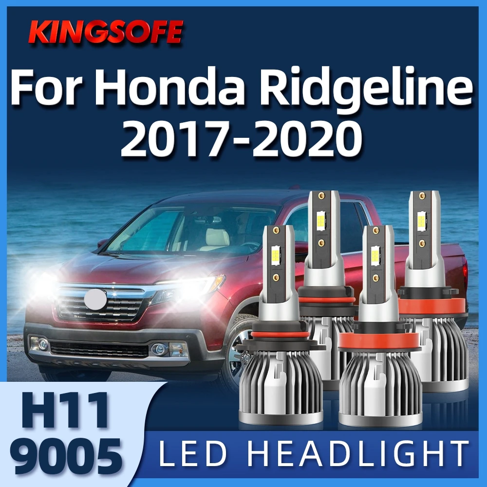 KINGSOFE 2/4Pcs Car Headlight 26000LM 110W CSP LED H11 9005 Auto Headlamp For Ridgeline Honda 2017 2018 2019 2020
KINGSOFE 2/4Pcs Car Headlight 26000LM 110W CSP LED H11 9005 Auto Headlamp For Ridgeline Honda 2017 2018 2019 2020
