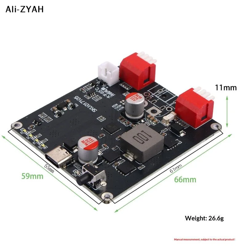 【AY】1Pc 140W 2-6S IP2366 Lithium Battery Charging Board Bidirectional Fast Charging ModuleAutomatic Temperature Control Function
【AY】1Pc 140W 2-6S IP2366 Lithium Battery Charging Board Bidirectional Fast Charging ModuleAutomatic Temperature Control Function