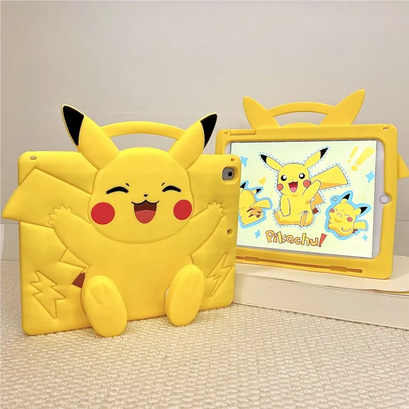 Чехол с 3D мультяшным аниме «Покемон Пикачу» для iPad Mini 1-7/Air 1-6/Pro 9,7-11 (2018-2025)/7-9-/10-го поколения M3, чехол для детского планшета
Чехол с 3D мультяшным аниме «Покемон Пикачу» для iPad Mini 1-7/Air 1-6/Pro 9,7-11 (2018-2025)/7-9-/10-го поколения M3, чехол для детского планшета