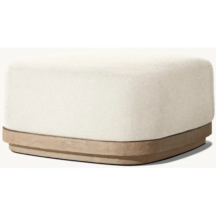 Outdoor Garden Furniture Reticulated Foam Cushions Luxury Solid Wooden Teak Ottoman
Outdoor Garden Furniture Reticulated Foam Cushions Luxury Solid Wooden Teak Ottoman