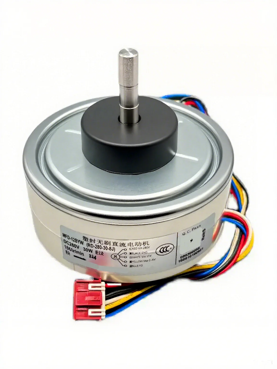 New For Air Conditioner MFD-12BYW DC Fan Motor RD-280-30-8J DC280V 30W 1600r/min Conditioning Parts
New For Air Conditioner MFD-12BYW DC Fan Motor RD-280-30-8J DC280V 30W 1600r/min Conditioning Parts