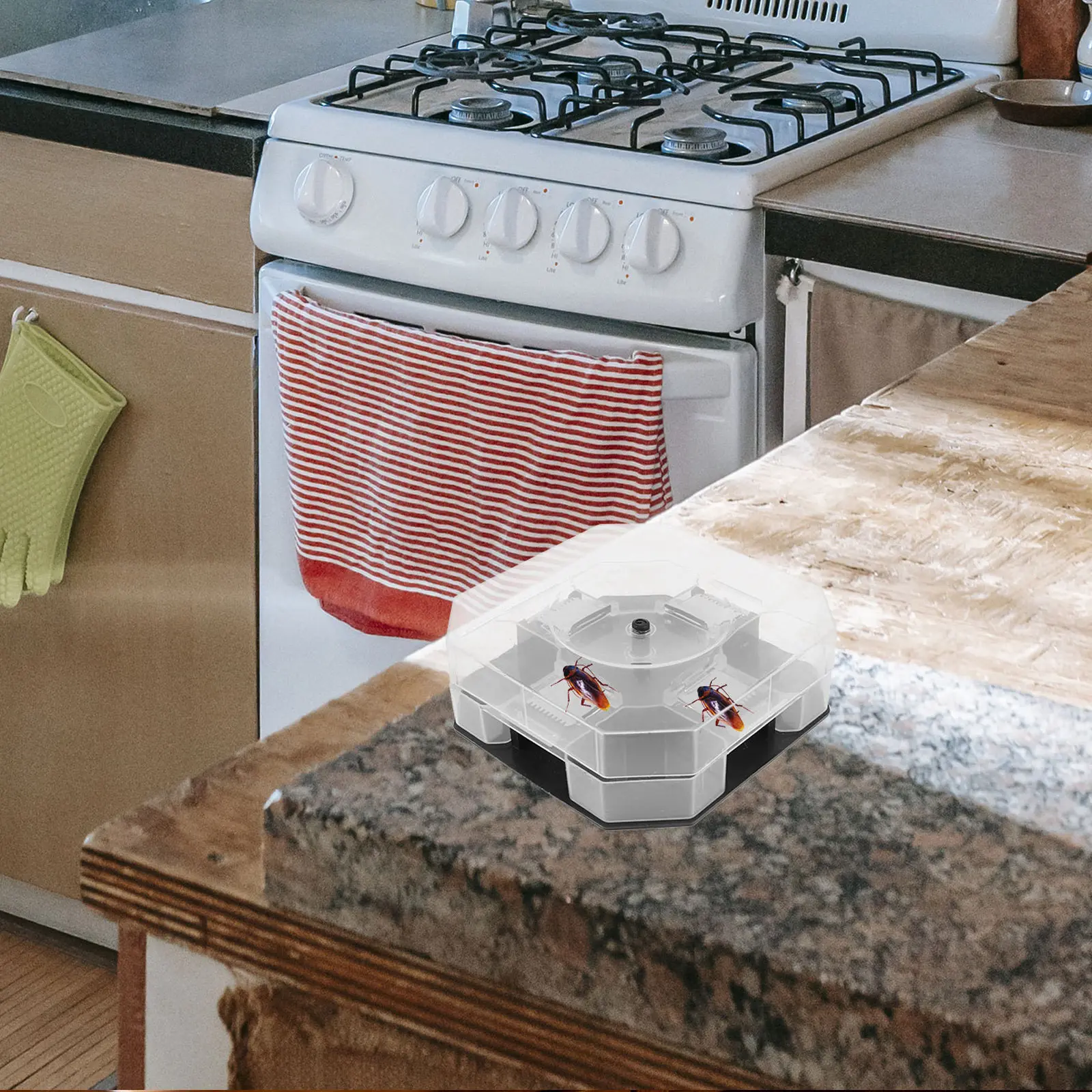 3pcs Cockroach Trap Box Reusable Durable PP Material No Kitchen Bug Catcher Random Color Large Size Pest
3pcs Cockroach Trap Box Reusable Durable PP Material No Kitchen Bug Catcher Random Color Large Size Pest