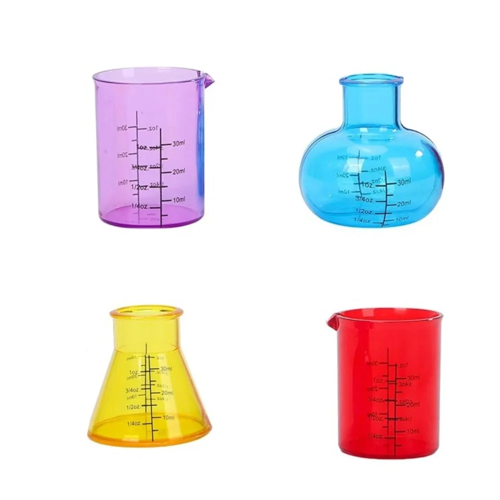 4 Colored Mini Measuring Cups Sensory DIY Educational Liquid Measure Tool with Scale Plastic Science Experiment Cups
4 Colored Mini Measuring Cups Sensory DIY Educational Liquid Measure Tool with Scale Plastic Science Experiment Cups