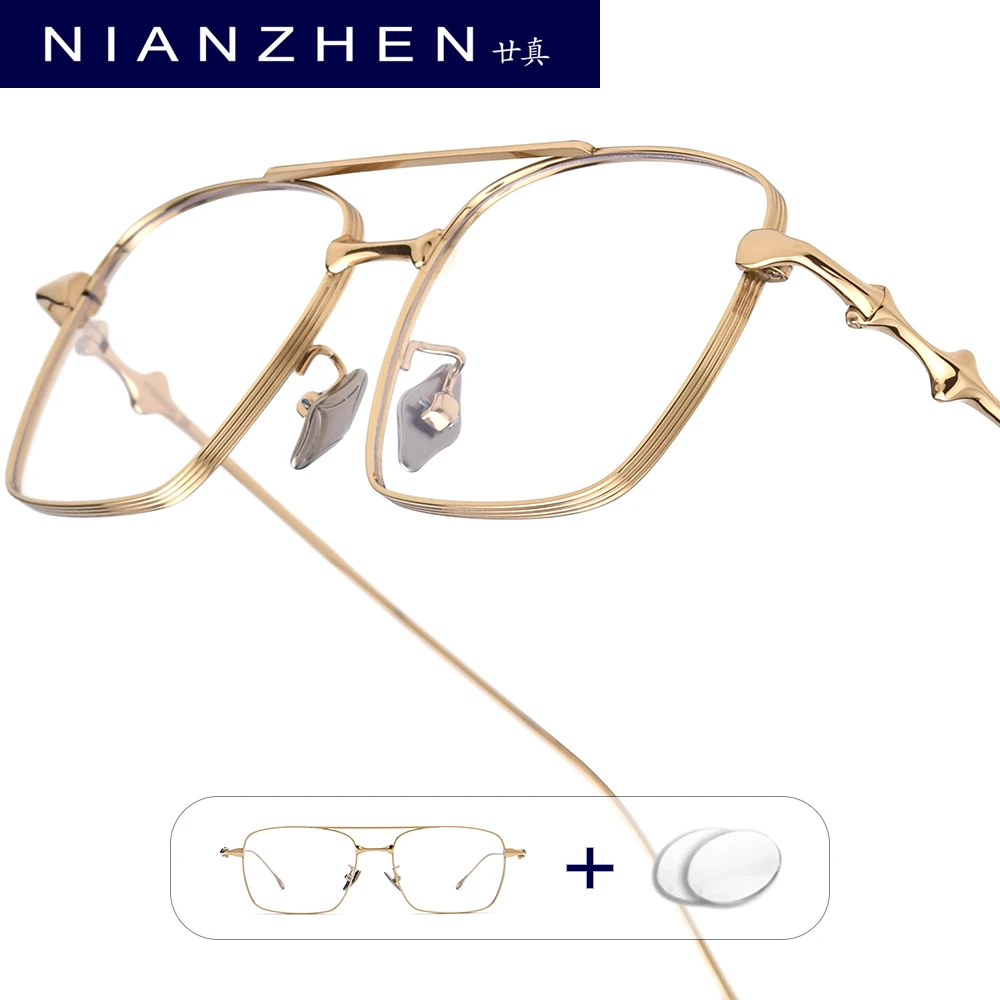 NIANZHEN Progressive Prescription Glasses Women Myopia Optical Lens Anti Blue Eyewear Men Square Alloy Eyeglasses Frame 1911
NIANZHEN Progressive Prescription Glasses Women Myopia Optical Lens Anti Blue Eyewear Men Square Alloy Eyeglasses Frame 1911