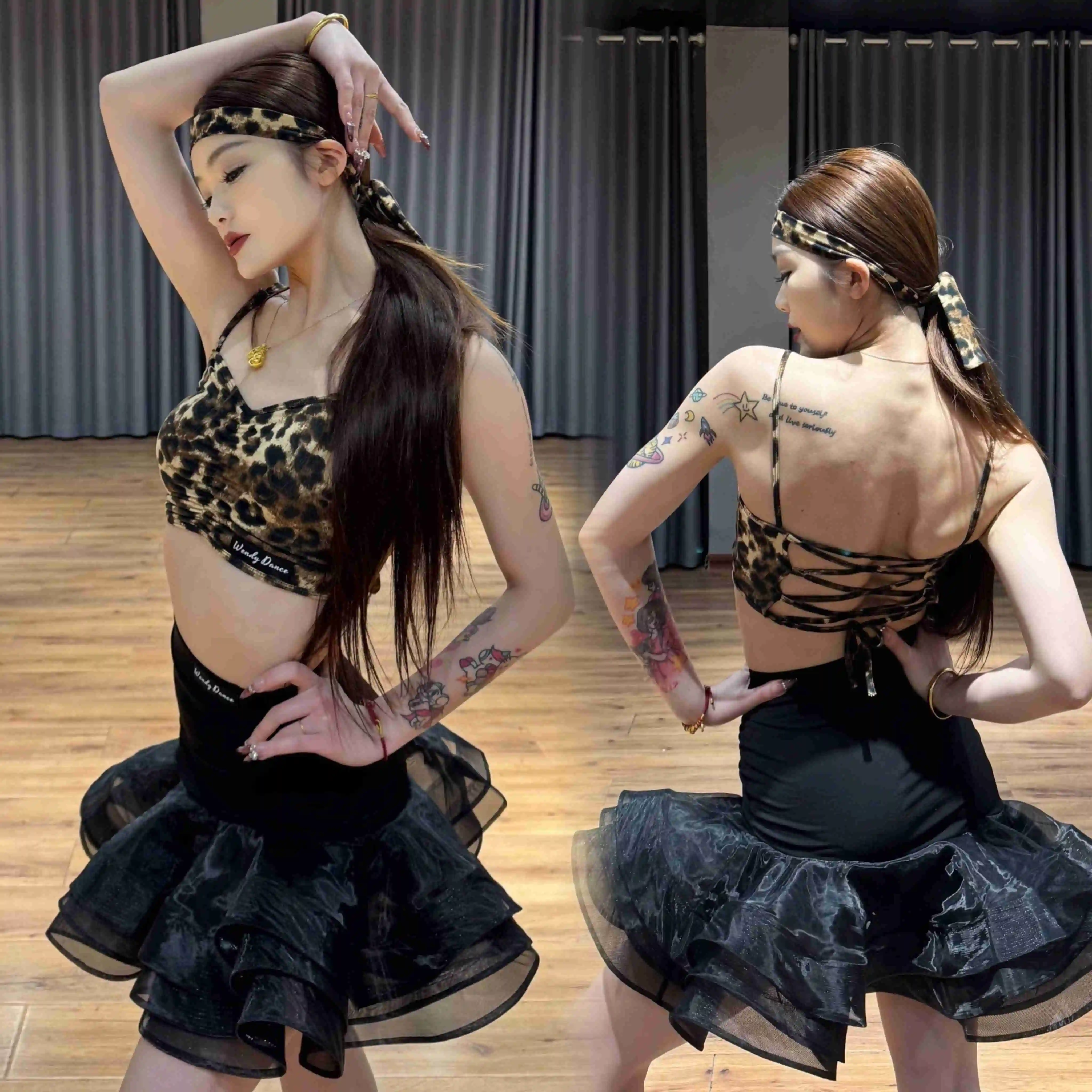 Новинка 2023 года, костюмы для латинских танцев, женские леопардовые короткие топы, юбка с рыбьей косточкой, одежда для танцев ча-ча, танцевальная одежда для взрослых, DNV25146
Новинка 2023 года, костюмы для латинских танцев, женские леопардовые короткие топы, юбка с рыбьей косточкой, одежда для танцев ча-ча, танцевальная одежда для взрослых, DNV25146