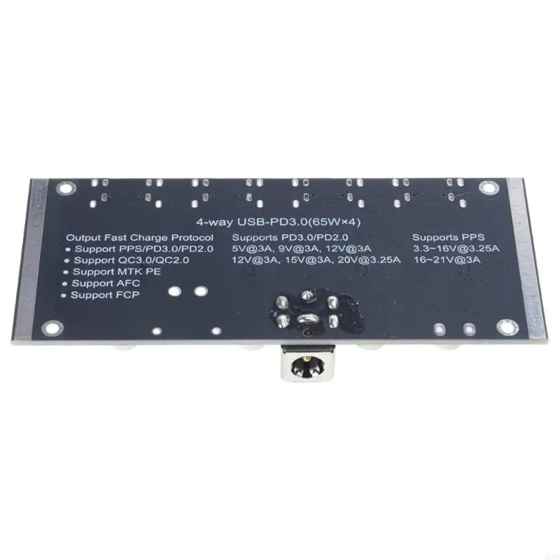 4X7E 4-Way PD65W Fast Charging Module Type C Interfaces Fast Charging Board Support PD3.0/2.0 Replacement for Phone Laptop
4X7E 4-Way PD65W Fast Charging Module Type C Interfaces Fast Charging Board Support PD3.0/2.0 Replacement for Phone Laptop