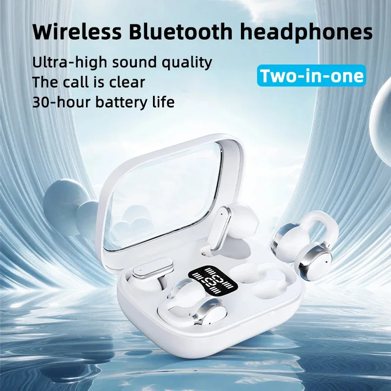 Fashion Q10 Couple Bluetooth Wireless In-ear Ear-clip Headphones Long Endurance Headset With Transparent Capsule For Music Sport
Fashion Q10 Couple Bluetooth Wireless In-ear Ear-clip Headphones Long Endurance Headset With Transparent Capsule For Music Sport