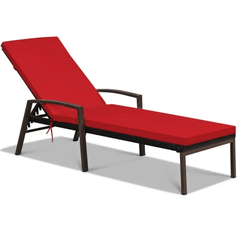 Outdoor Adjustable Reclining Patio Rattan Lounge Chair with Adjustable Backrest
Outdoor Adjustable Reclining Patio Rattan Lounge Chair with Adjustable Backrest