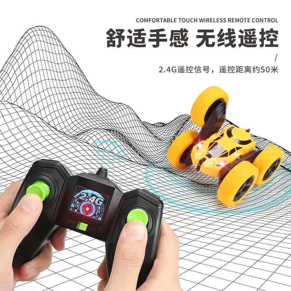 Remote Control Car Stunt Flip Car Rechargeable Toy for Boys Double-Sided Rolling Racing Off-Road Dual Motor 4WD Vehicle
Remote Control Car Stunt Flip Car Rechargeable Toy for Boys Double-Sided Rolling Racing Off-Road Dual Motor 4WD Vehicle