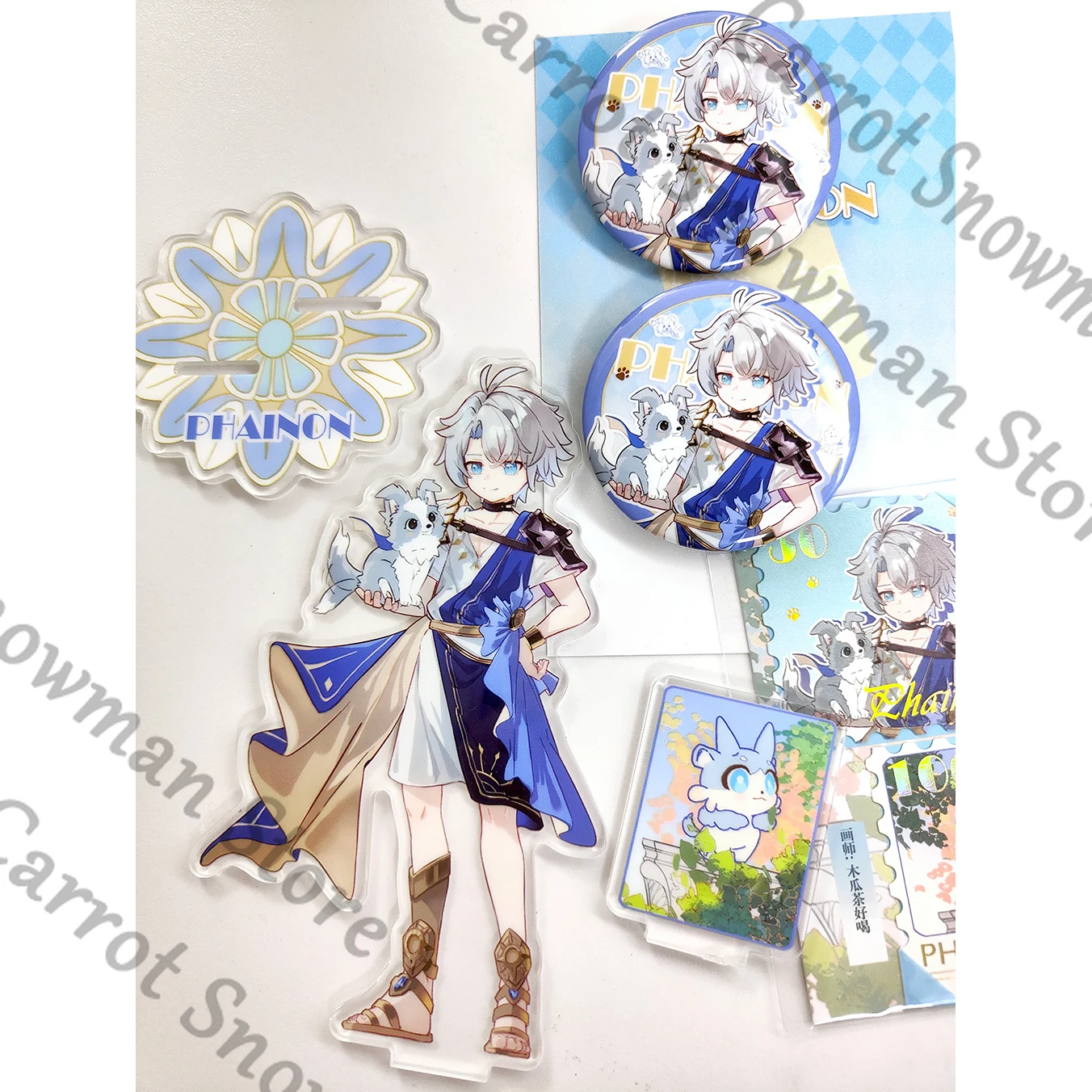 Anime Honkai: Star Rail Phainon Badge Tinplate Emblem Stamp Photo Paper Card Acrylic Standing Sign Cartoon Cospaly Gift
Anime Honkai: Star Rail Phainon Badge Tinplate Emblem Stamp Photo Paper Card Acrylic Standing Sign Cartoon Cospaly Gift