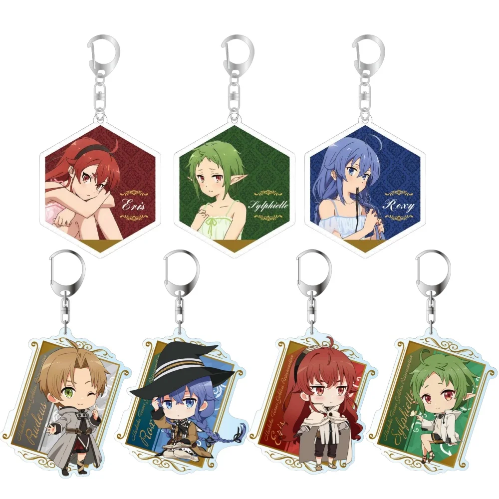 Loen Anime Peripheral Store Mushoku Tensei: Jobless Reincarnation Sylphiette Acrylic Keychain Pendant Ornamen Gifts About 6cm
Loen Anime Peripheral Store Mushoku Tensei: Jobless Reincarnation Sylphiette Acrylic Keychain Pendant Ornamen Gifts About 6cm